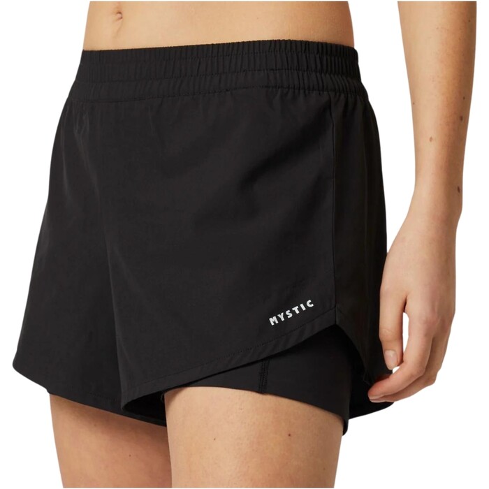 2024 Mystic Womens Ida Lined Sport Shorts 35001.240271 - Black